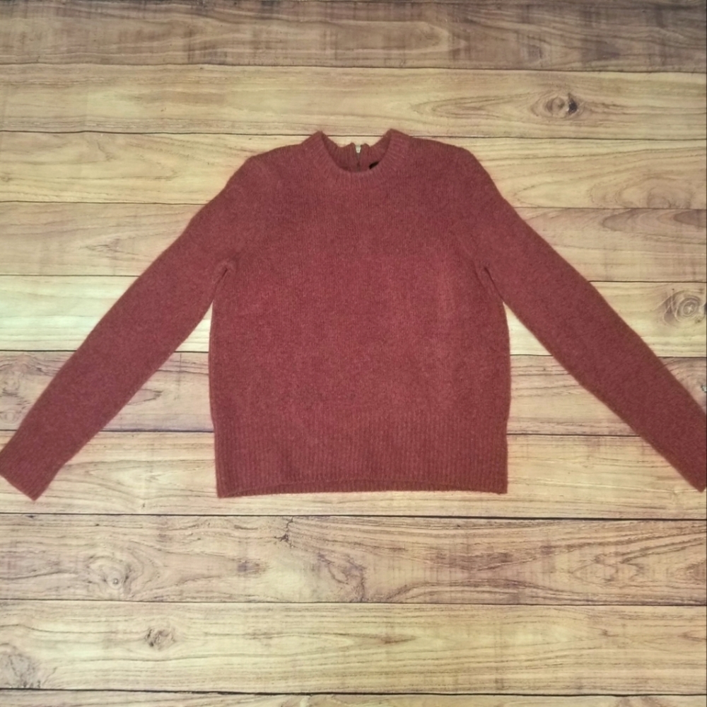 Mauve Cynthia Rowley Wool Blend Sweater Size Large